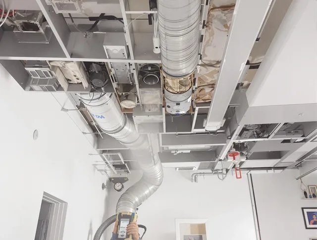 Professional air duct cleaning service by Rockland Air Duct Cleaning in Rockland